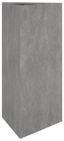 corten acél kerti növénytartó 40x34,5x75 cm