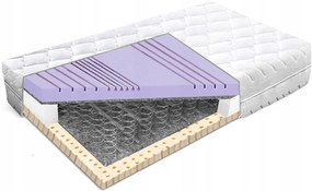 Masszázs matrac 80x180 latex for 7 rugós 26 cm bonell rugós H2