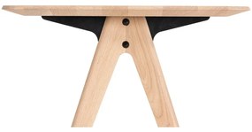 Tölgyfa íróasztal 60x120 cm Ava – Gazzda