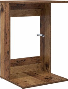 vidaXL Oldal asztal Öreg fa 40 x 38 x 62,5 cm Faanyag