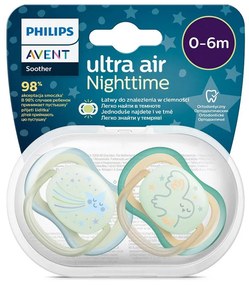 Baba cumi Ultra air Night Avent 0 - 6 hónap  - 2 darab fiú, vel. 0-6 h