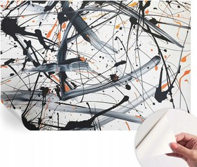 Öntapadós fali fotótapéta Hálószobába Energikus káosz 152x104