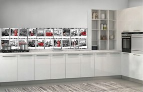 Flizelin fotótapéta London Kollázs a város képkockáiról 250x60 +ragasztó