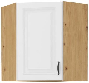 Sarok felső konyhaszekrény Sheila WH 58 x 58 GN 72 1F (artisan tölgy + fehér). 1032464