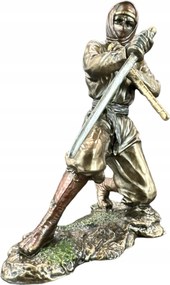 Szobor figura álarcos japán Ninja harcos kard WU78211A4