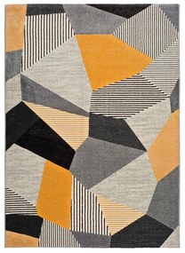 Gladys Sarro narancssárga-szürke szőnyeg, 80 x 150 cm - Universal