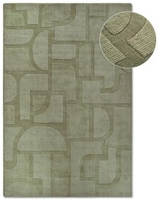 Zöld kézi szövésű gyapjú szőnyeg 160x230 cm Alexis – Villeroy&Boch