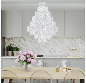 ByRydens 4200940-6510 - Csillár láncon MONARQUE GRANDE 11xE14/5W/230V átlátszó