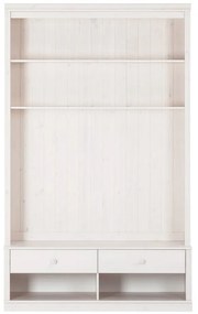 Fehér borovi fenyő nappali bútor szett 140x223 cm Anita – Støraa