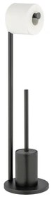 WENKO 25675100 - FERLA WC-szett, 18 x 69,5 cm, fekete