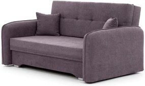 Kinyitható 2 fős kanapé LAINE, világoslila