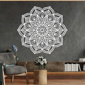 Fából készült mandala a falon | COUNESS