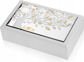 Esküvői gyűrűtartó doboz Méret: 20.5x12.5x5.5 cm Cikkszám: CM454178