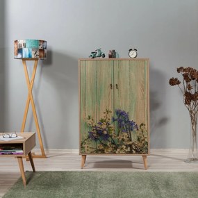 Mega Sonoma Oak Flowers I szekrény