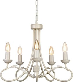 ELSTEAD OV5-IVORY-GOLD OLIVIA Provence Csillár Fehér, Ekrü, Arany E14 IP20
