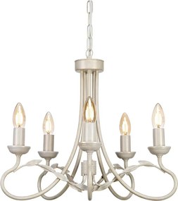 Elstead Lighting OLIVIA OV5-IVORY-GOLD Csillár 5x60W/E14