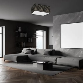 Mennyezeti lámpa SATINO 3xE27/60W/230V fekete/arany