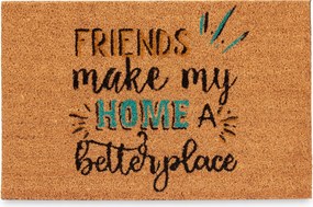 Lábtörlő Ajtó Alá Téglalap Alakú Felirattal 40 x 60 cm