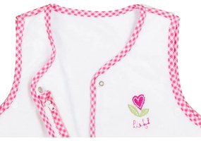 Fehér-rózsaszín babahálózsák - Tiseco Home Studio