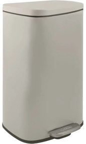Spirella Pedálový odpadkový koš soft-close Akira30 l, matt grey-brown, 30 l