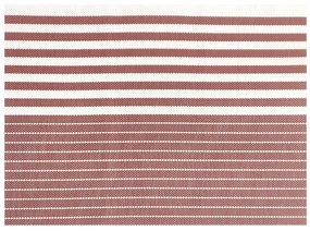 Stripe alátét, barna, 30 x 45 cm, 4 db-os szett