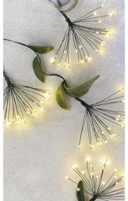 LED karácsonyi fényfüzér 300xLED 5,2+3 m meleg fehér