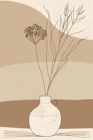 Poszter 40x60cm Nyugtató váza