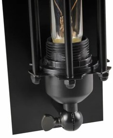 Fali lámpa RETRO 1xE27/20W/230V fekete