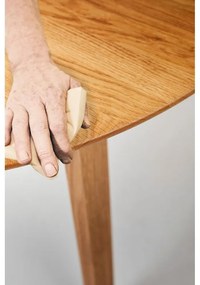 Natúr színű tölgyfa bővíthető étkezőasztal 100x220 cm Amalfi – Hammel Furniture