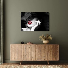 Kép - Nő kalappal (90x60 cm)
