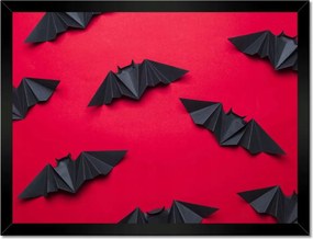 Poszterek keretben 40x30 Denevérek papírból