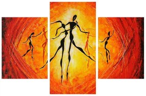 Orientális táncosok képe (90x60 cm)
