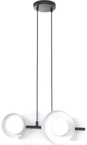 Kábelre akasztható csillár MODEL 4xG9/8W/230V fehér