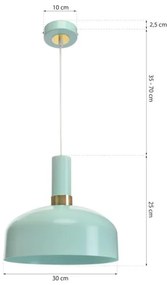 Csillár zsinóron MALMO 1xE27/60W/230V