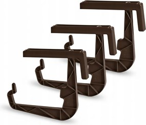 Erkély kaspó tartók Állítható akasztók 3 db