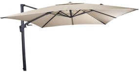 Virgo Flex napernyő 3x3 m bézs + keresztállvány