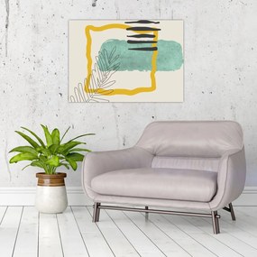 Kép - Absztrakt lapok N⁰2 (70x50 cm)