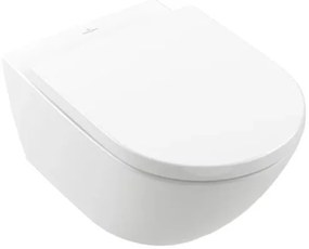 Villeroy & Boch Subway 3.0 wc soft close ülőkével felakasztható villeroy&boch fehér színben fényes felülettel 4670TS01