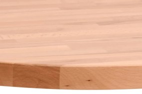 tömör bükkfa kerek asztallap Ø30x2,5 cm