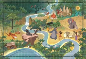 Mesetérkép Jungle Book Story 1000 db-os puzzle Clementoni