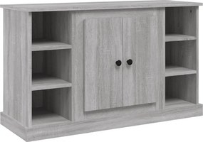 vidaXL szürke sonoma színű szerelt fa tálalószekrény 100x35,5x60 cm