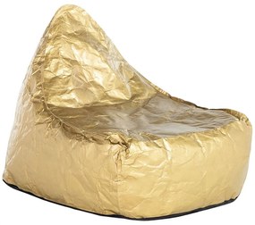 Arany babzsák 73 x 75 cm DROP Beliani