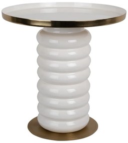 Fém kerek tárolóasztal ø 41 cm Ruby – Leitmotiv