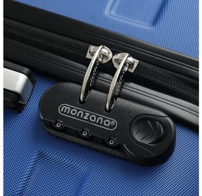 Deuba 4 darabos utazóbőrönd szett - kék