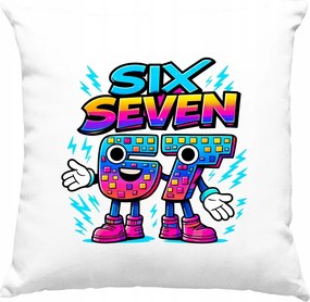 Neon párna 67-es, fehér