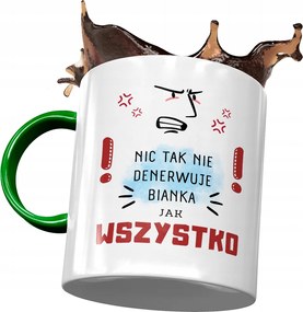 Zöld Bögre Bianka Feleség Barátnő Nyomtatott Fotóval