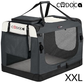 Cadoca® Hordozható kutyatáska XXL 101x70x70 cm - antracit