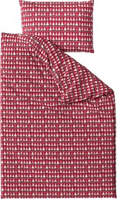Pamut ágynemű BURGUNDY FÁK bordó színű Ágyneműhuzat mérete: 70 x 90 cm | 140 x 220 cm