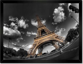 Poszterek keretben 40x30 Eiffel-torony