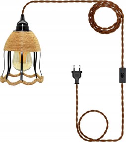 Vintage Boho tĂpusĂș fĂŒggĆlĂĄmpa dugĂłval, kerti hĂĄz vilĂĄgĂtĂĄs